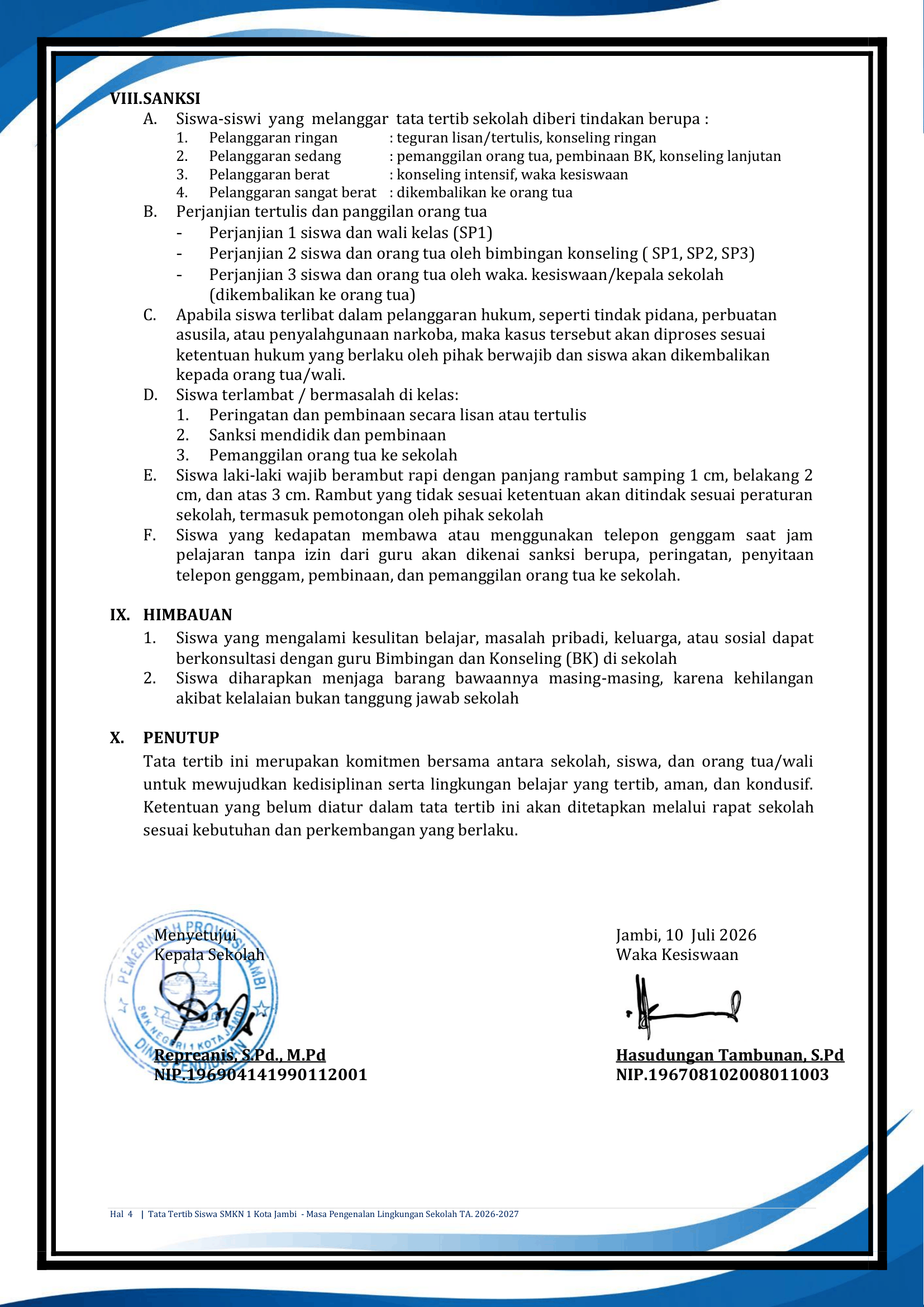 Tata Tertib Halaman 4